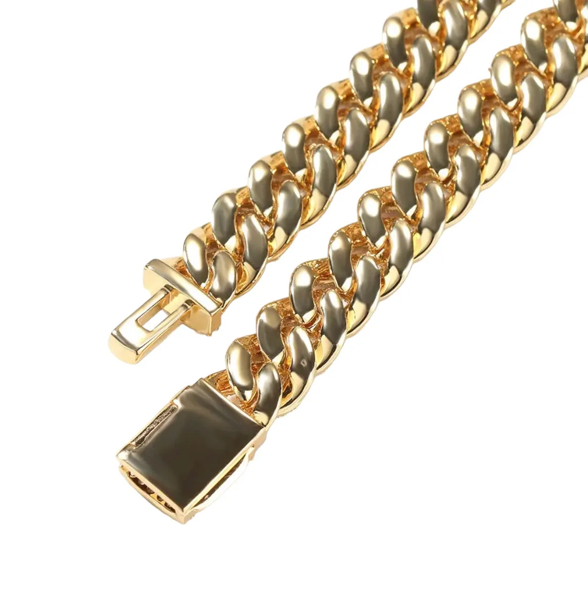 8mm Celestial Diamond Cuban Link Bracelet