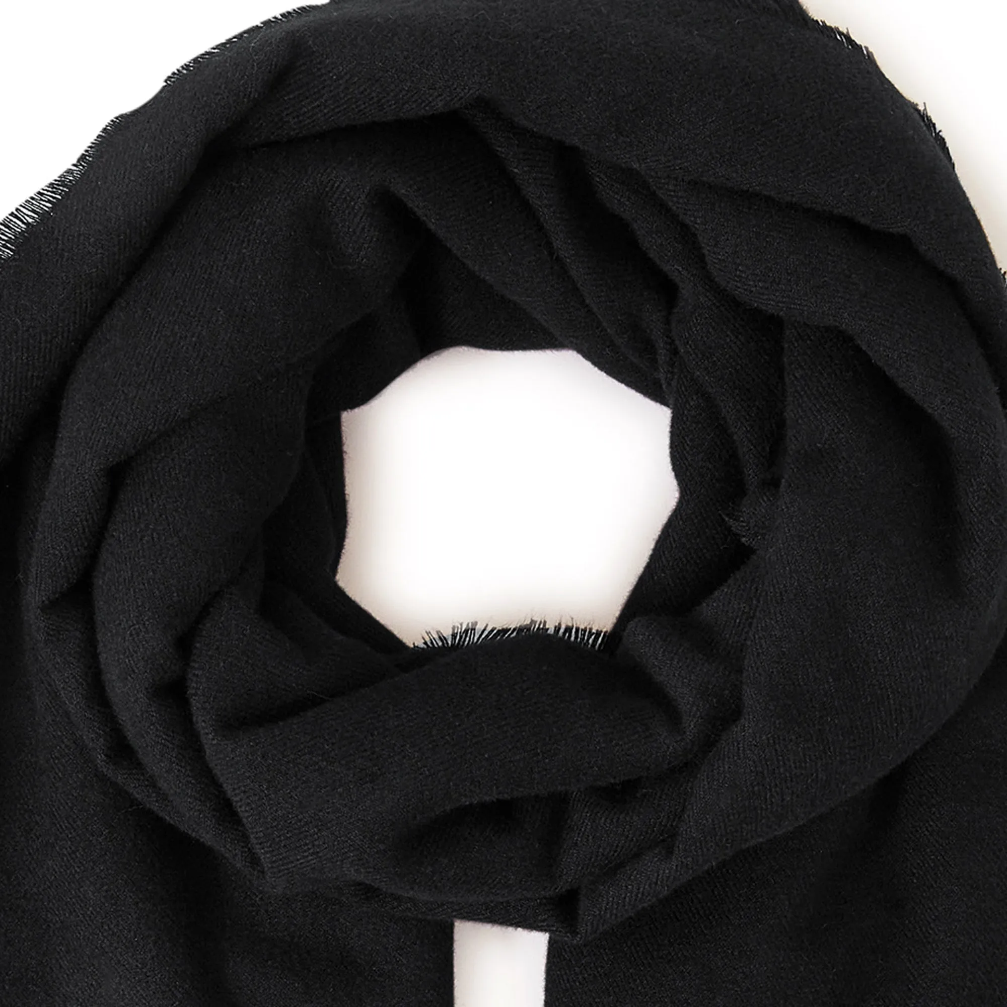 Accessorize London Women's Black Grace Super-soft Blanket Scarf