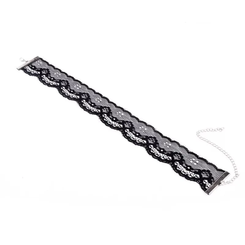 Alexis Lace Choker - White or Black