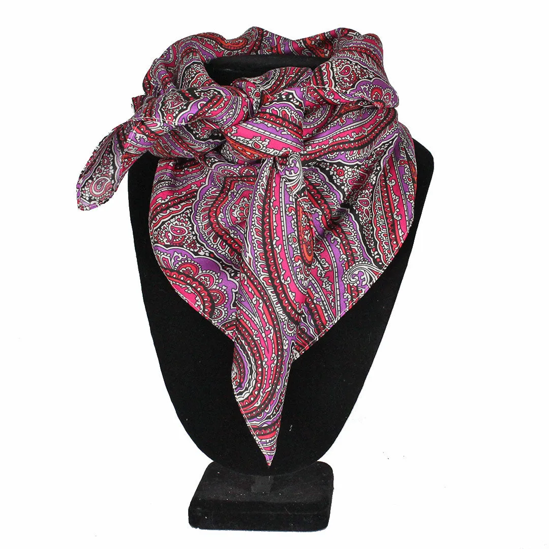 Austin Accent Women's Paisley Wild Rag Scarf