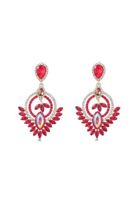 BIG NIGHT OUT EARRINGS RED