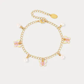 Butterfly Enamel Bracelet