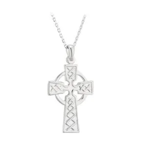 Celtic Cross double sided Pendant