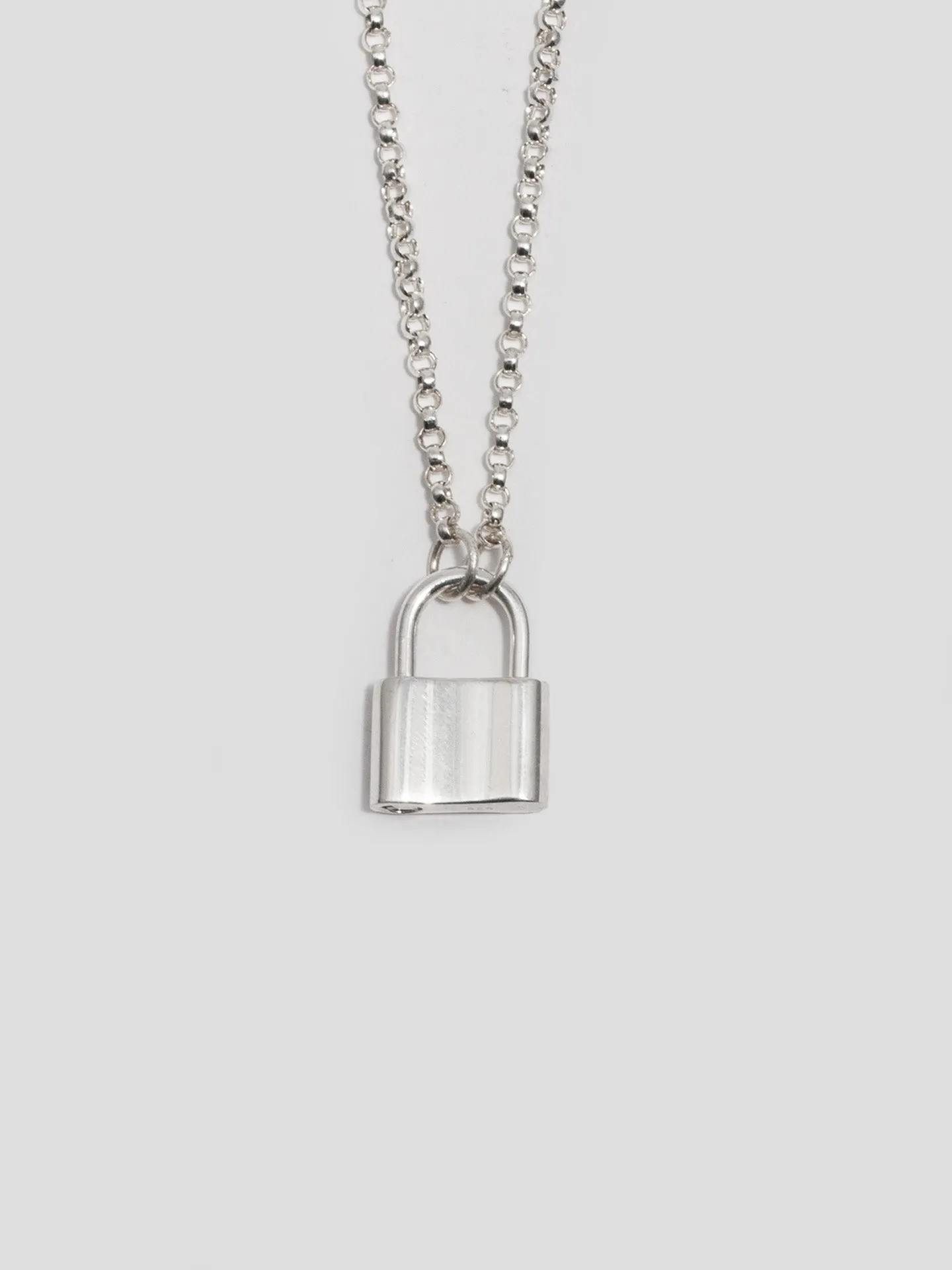 Clip-On Padlock Pendant