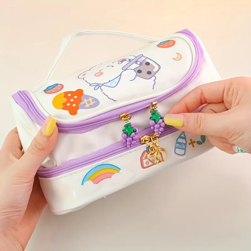 Cute DIY Sticker Pencil Case/Cosmetic bag