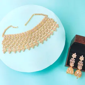 CZ Choker Set By Asp Fashion Jewellery