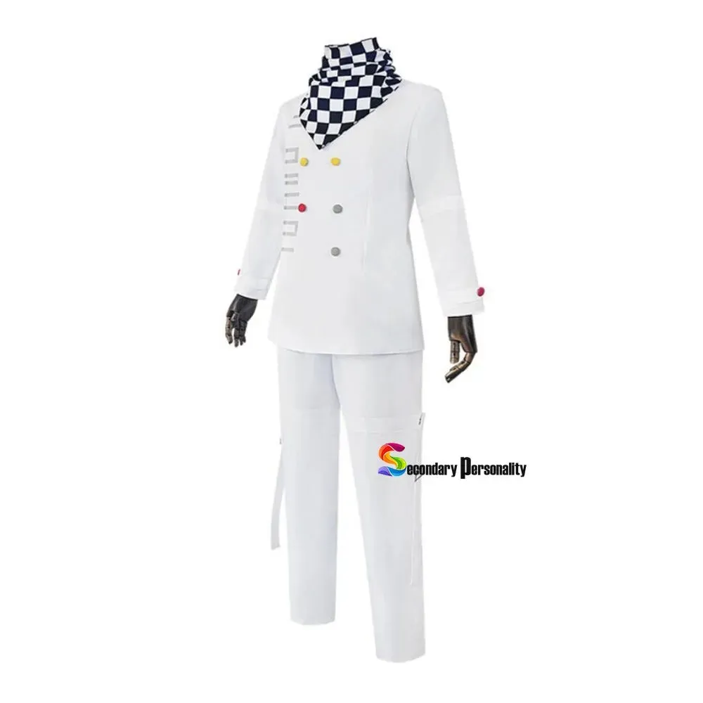 Danganronpa V3 Kokichi Oma Uniform Scarf Cloak Anime Cosplay Costume President Oma Cosplay Cloak