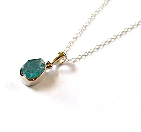 Deep Sea Apatite Pendant