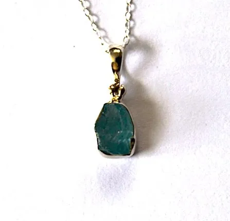 Deep Sea Apatite Pendant