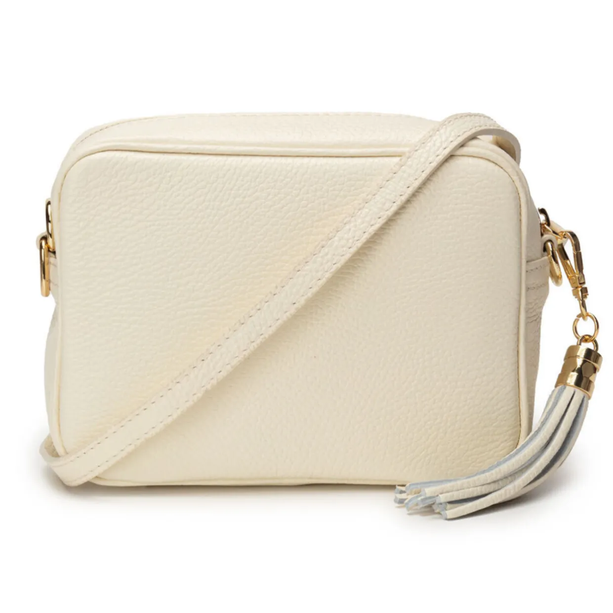 Elie Beaumont Crossbody Handbag - Ivory