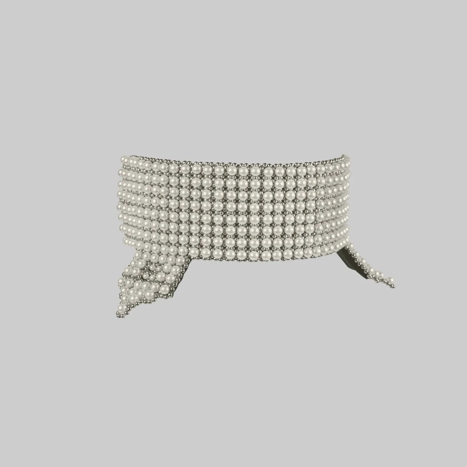 Elohim Clavicle Choker in Pearl