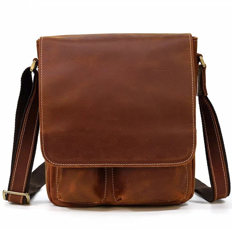 Genuine Leather Shoulder Bag Vintage