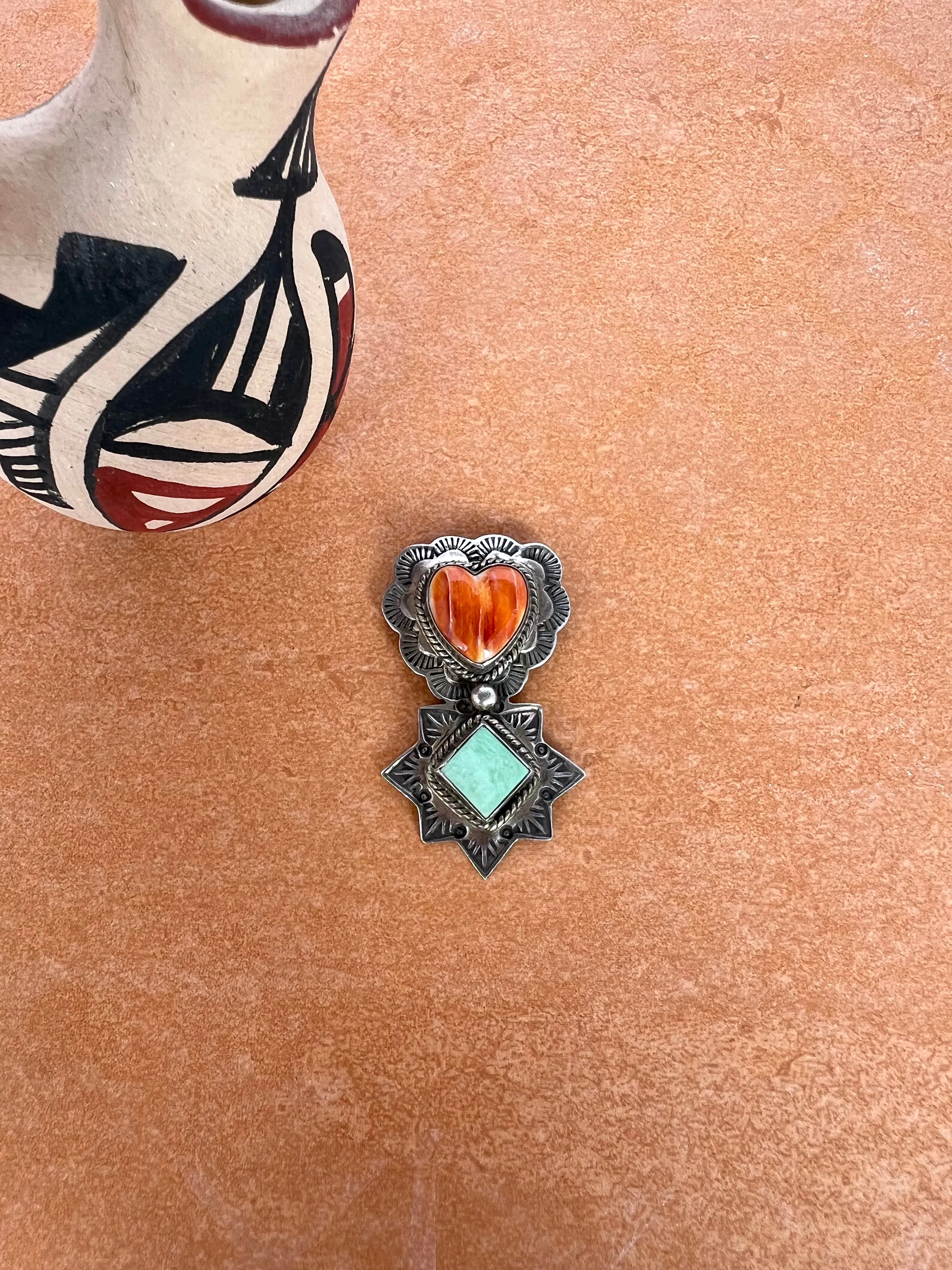 Heart & Star Pendant