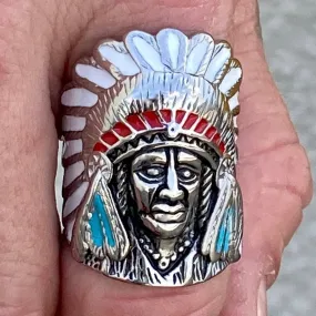 Indian the Legend Ring - R182