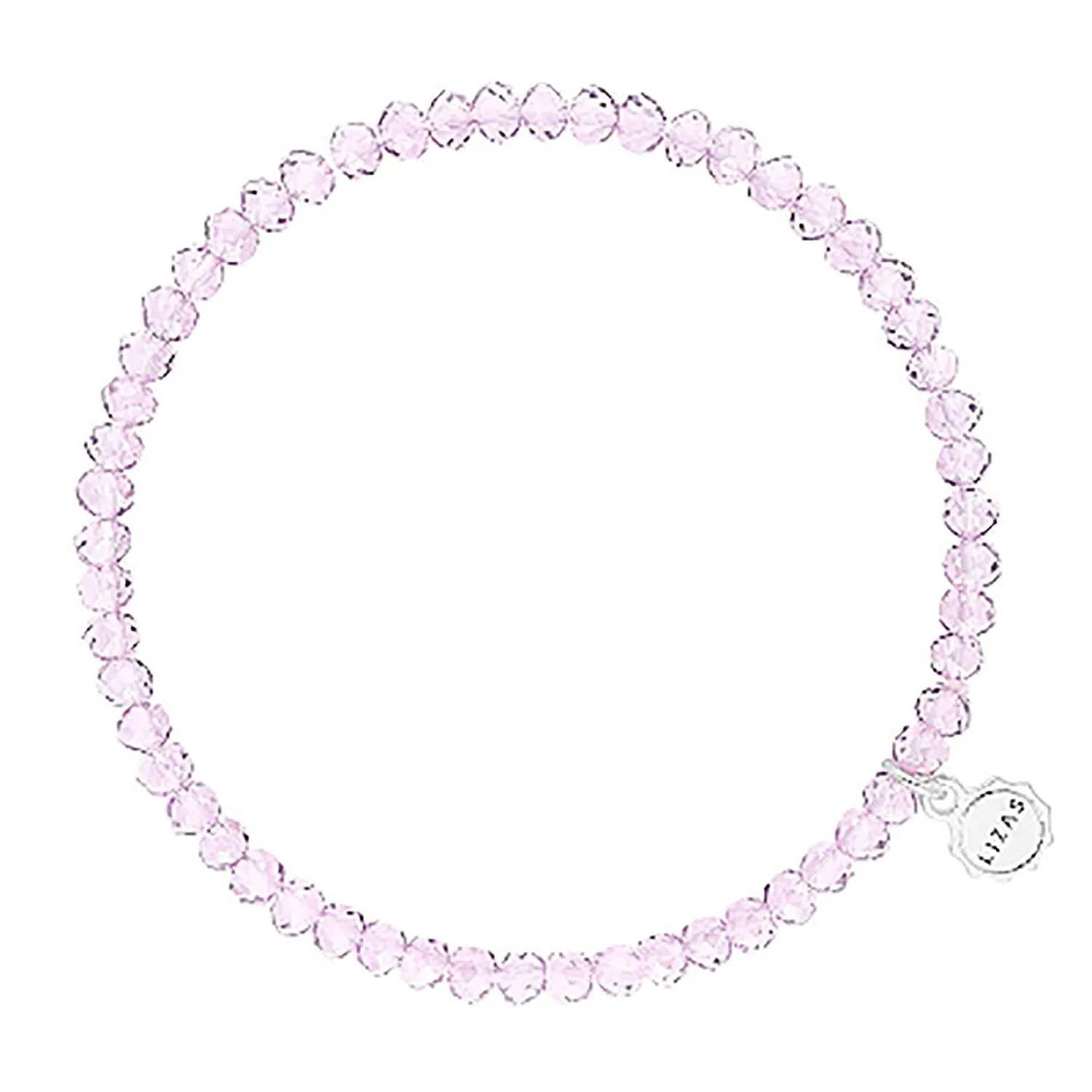 Lizas Knoxville 4mm Crystal Bracelet Lilac