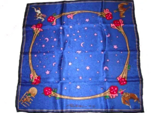 LTD Print Silk Scarves