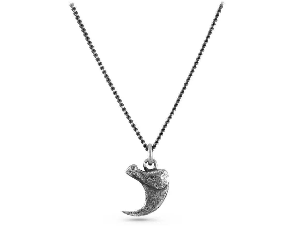 Lynx Claw Necklace - Silver