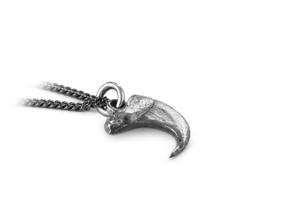 Lynx Claw Necklace - Silver