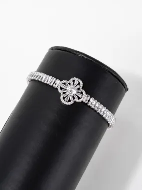 Maeve CZ Baguette Diamond Clasp Bracelets