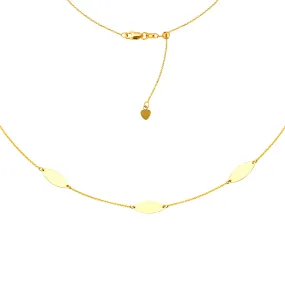 MARQUIS STATION CHOKER 14K