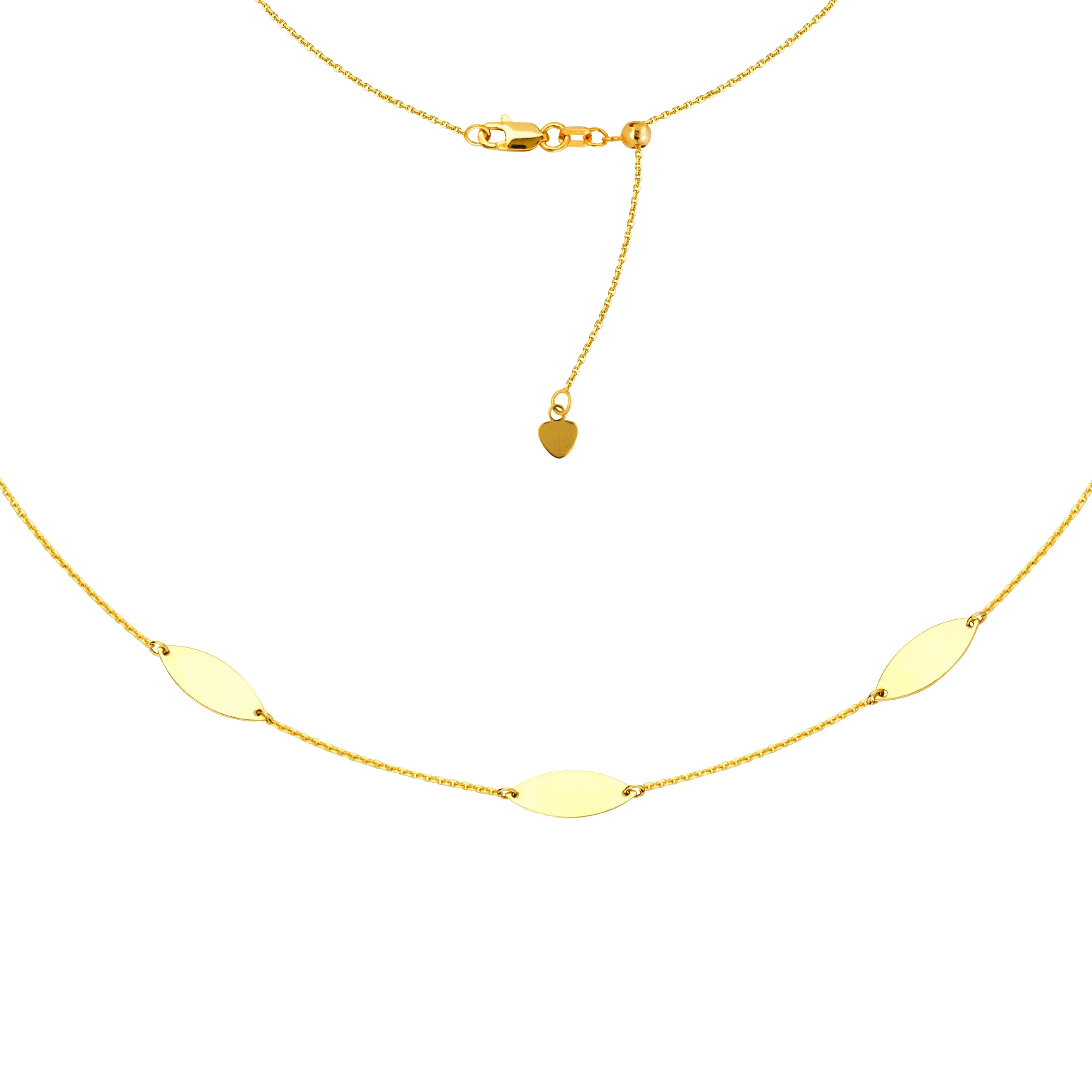 MARQUIS STATION CHOKER 14K