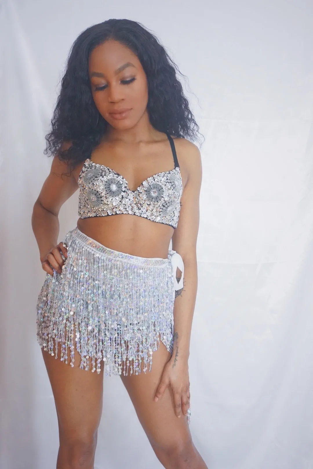 Maya Sequin Skirt