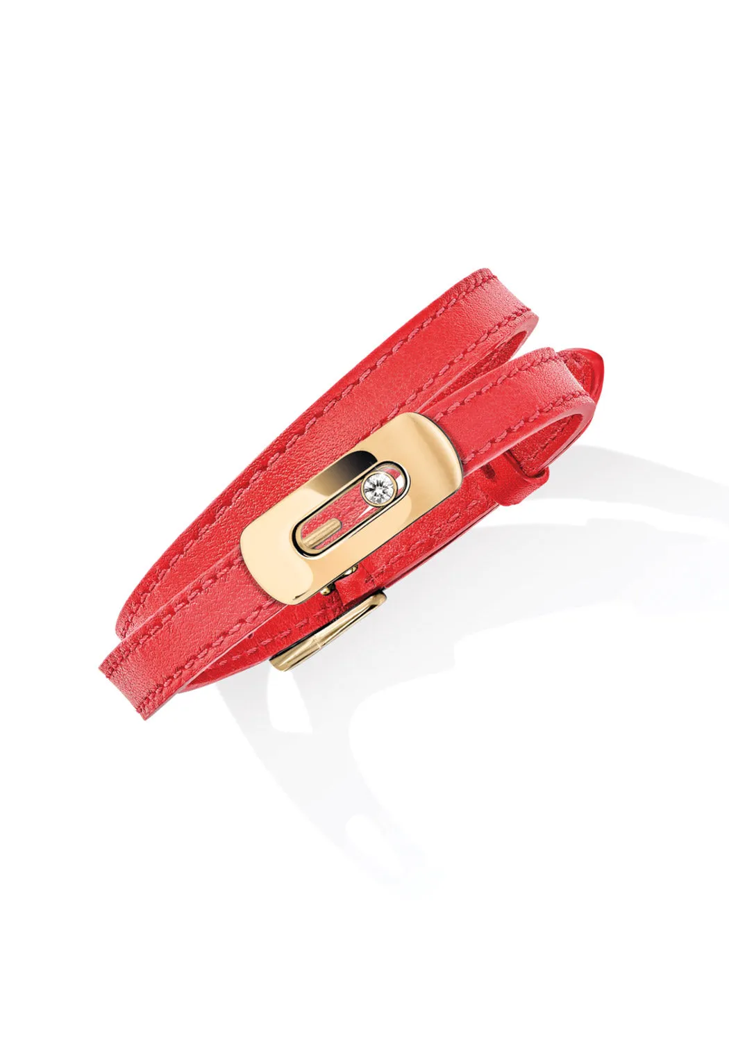 Messika My Move Motif Leather Bracelet (Motif Choices) In Store Only