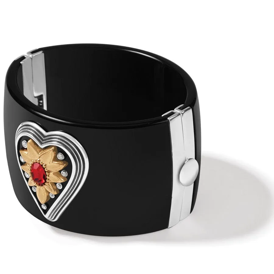 Monarch Love Hinged Bangle