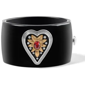 Monarch Love Hinged Bangle