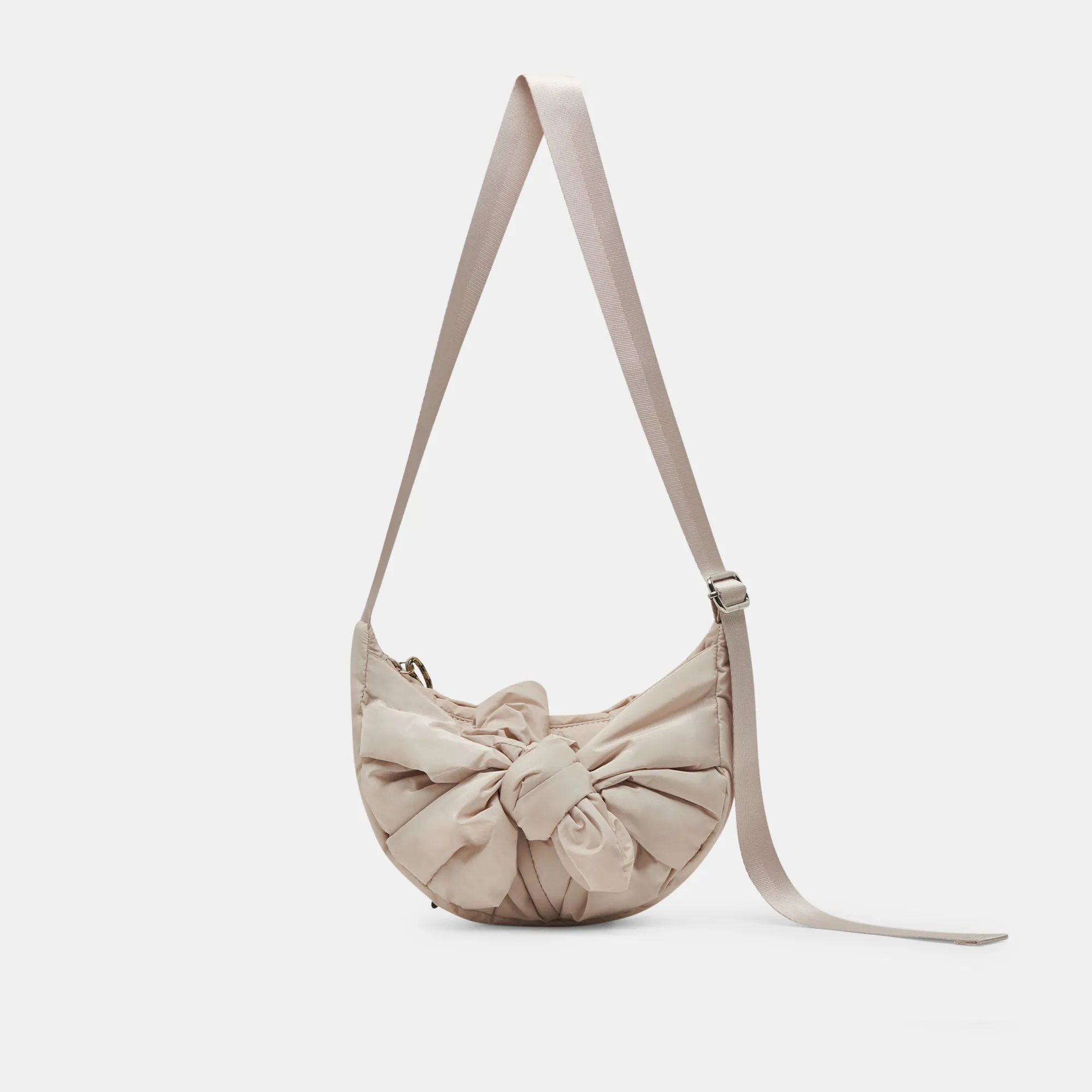 NANCY SHOULDER BAG TAUPE NYLON