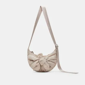 NANCY SHOULDER BAG TAUPE NYLON