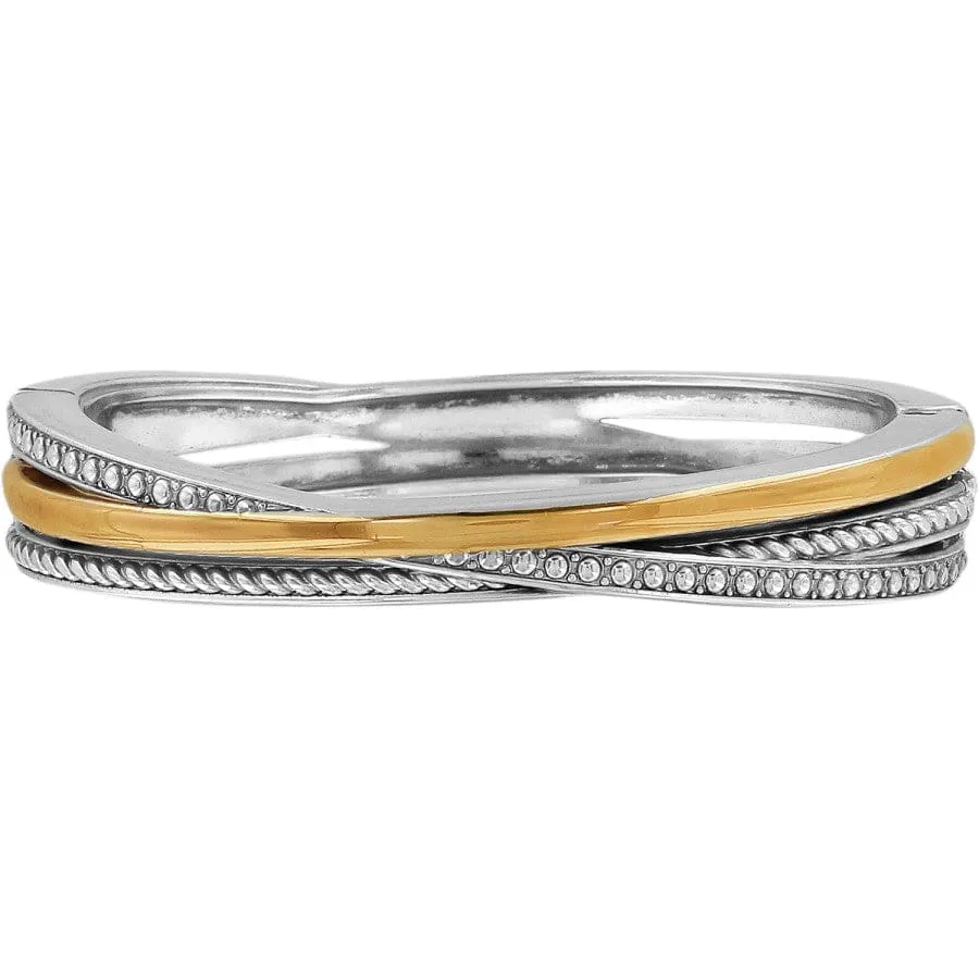 Neptune's Rings Narrow Hinged Bangle