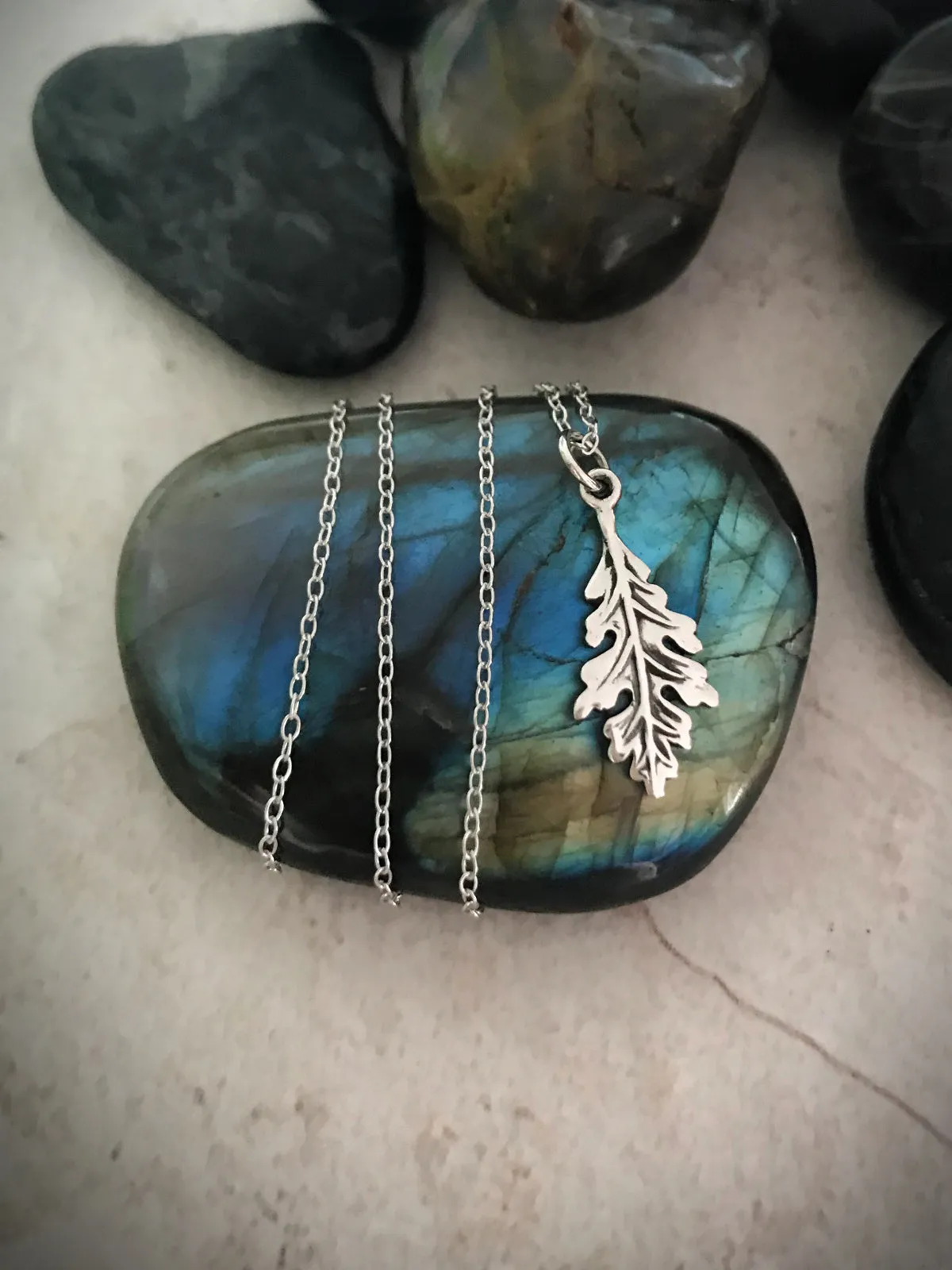 Oak Leaf Necklace