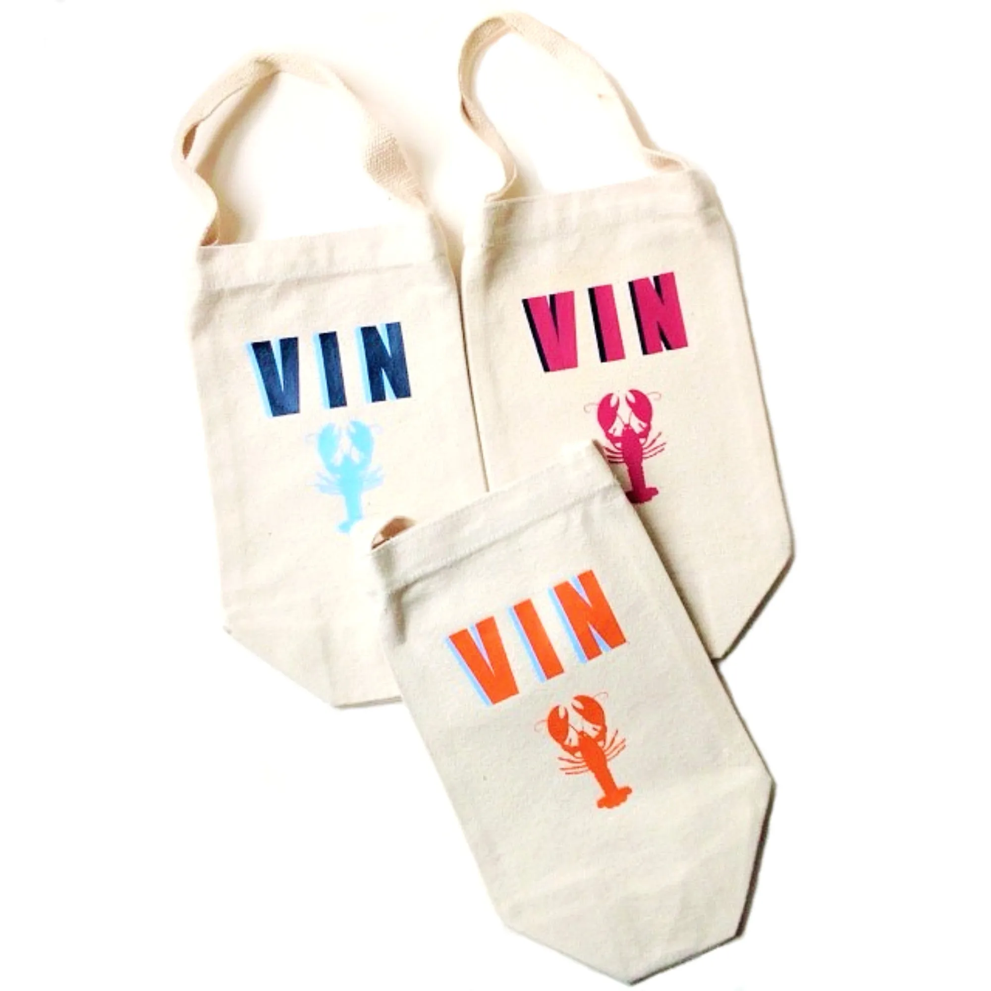 Personalised Canvas Wine Bag | Bottle Bag