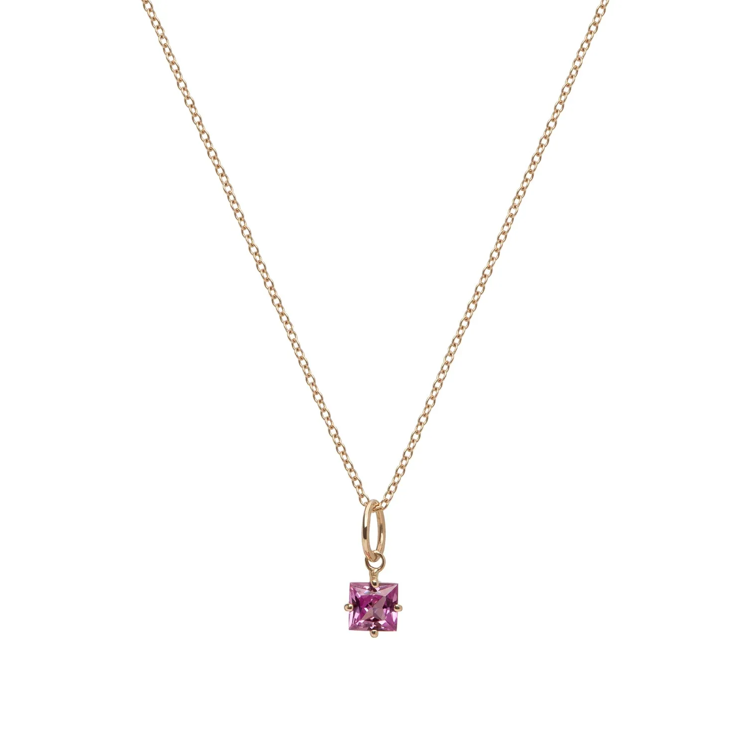 Plaza Charm pendant pink sapphire