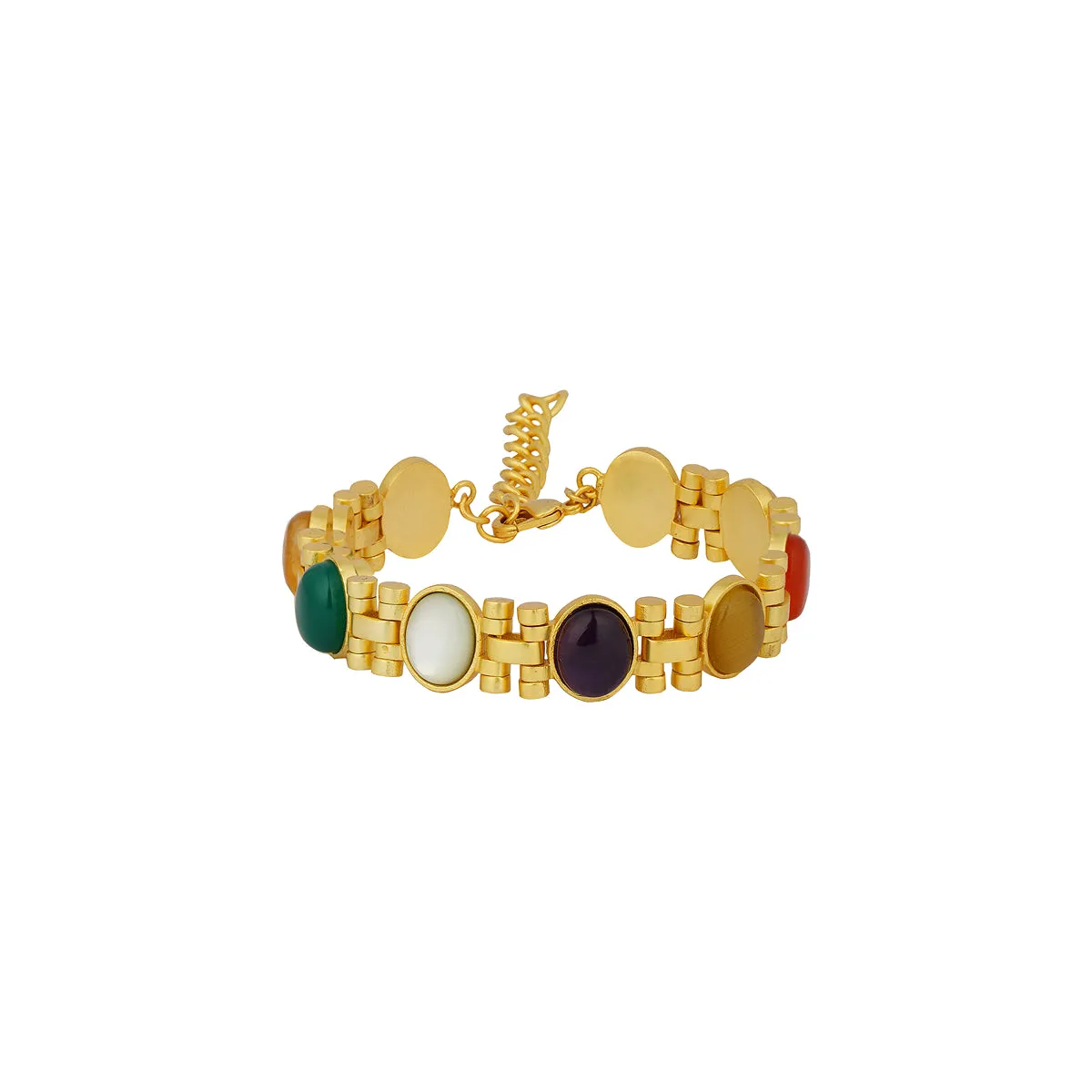 Power Moves Navratna Bracelet