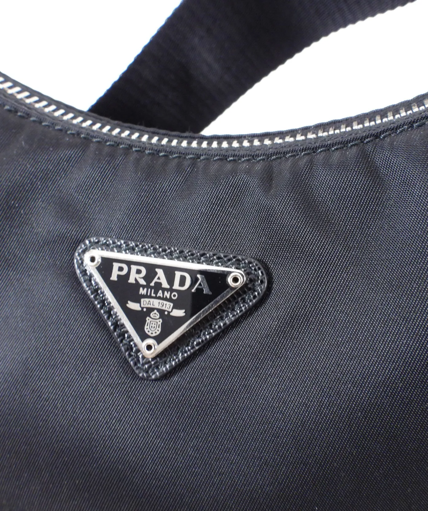 Prada Re-Edition 2005 Black Nylon Crossbody Bag