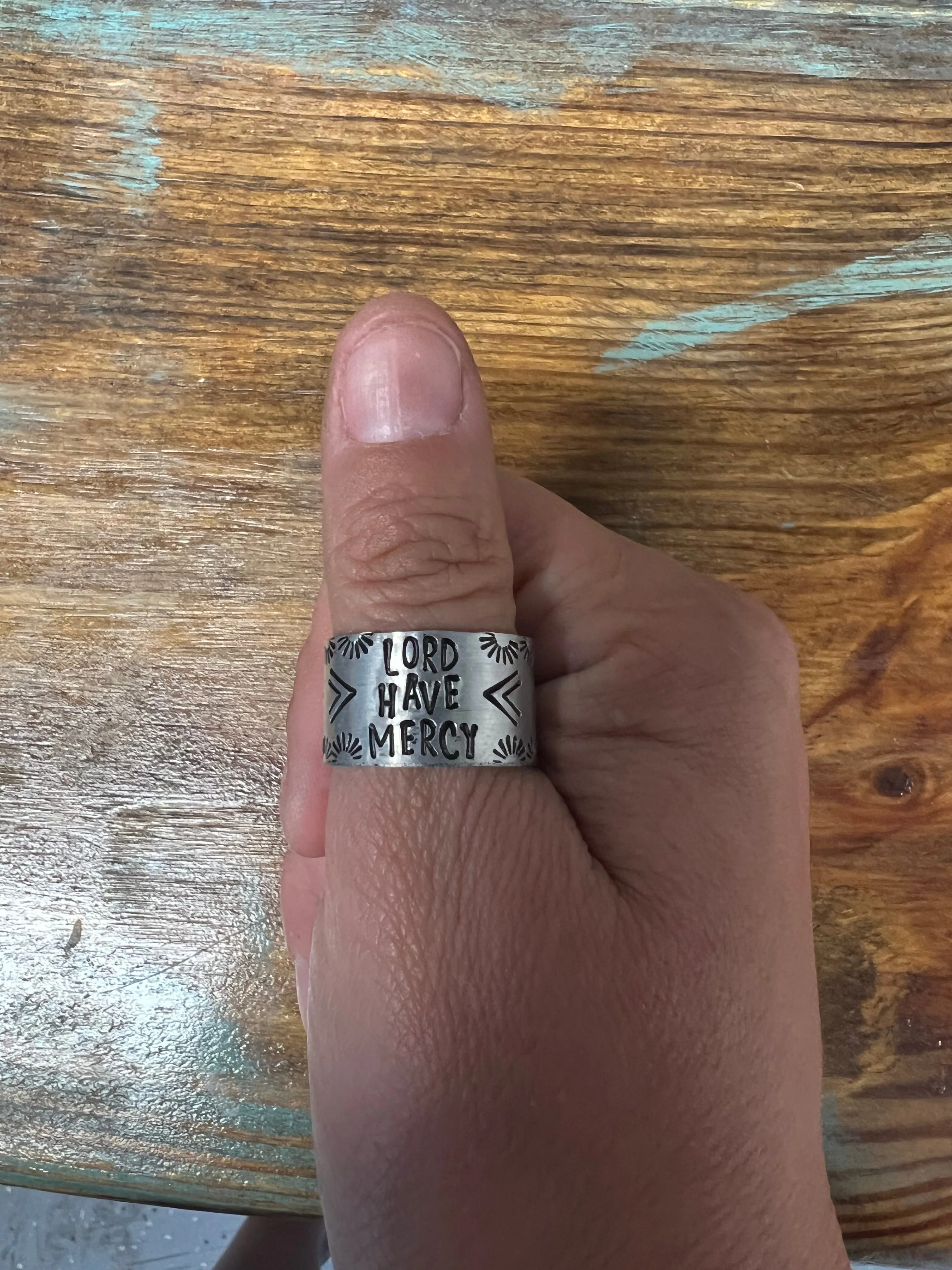 Ring engraved