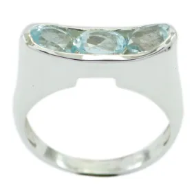 Riyo Fair Gems Blue Topaz 925 Sterling Silver Rings Jewelry Wiki