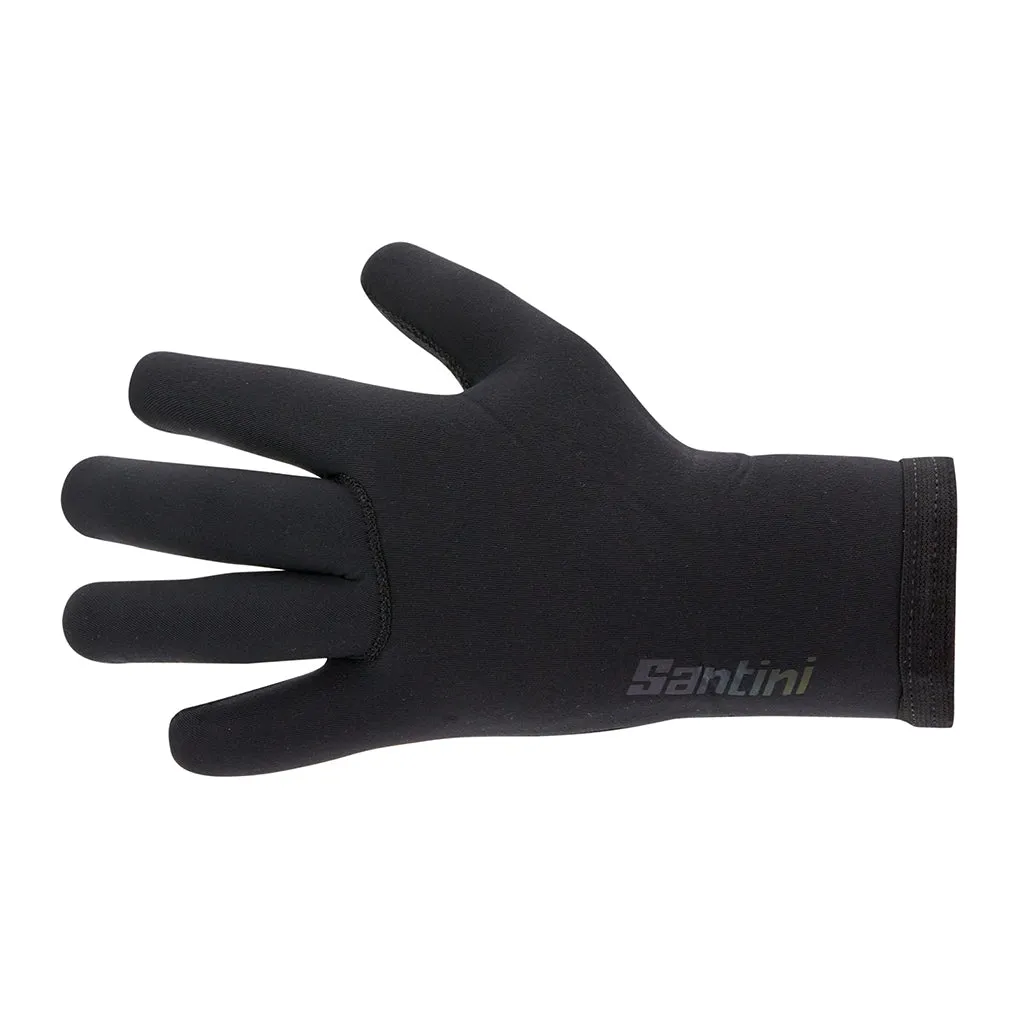 Santini Shield Full Gloves - Black