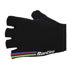 Santini UCI Official Rainbow Gloves