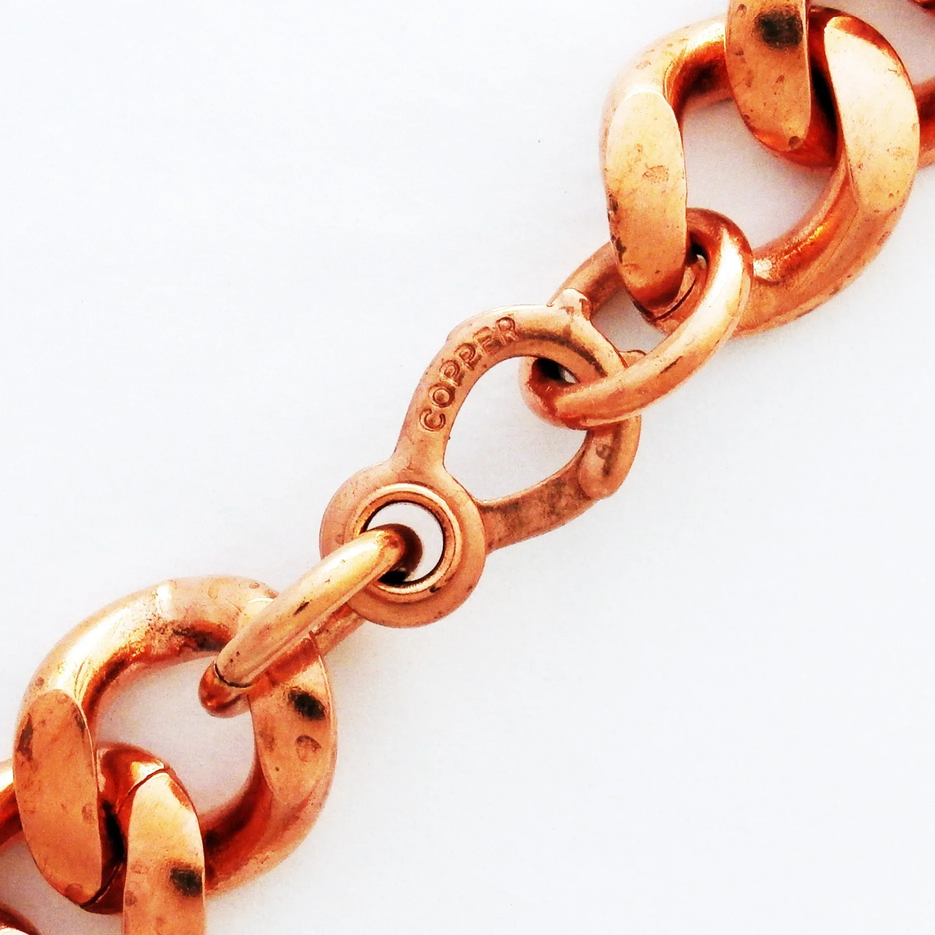 Set of 5 Solid Copper 16mm Sister Hook Clasps with Jump Rings JSCSH3 Heavy Duty Copper Clasp Kits