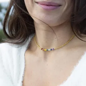 Solar Plexus Chakra Gemstones Choker