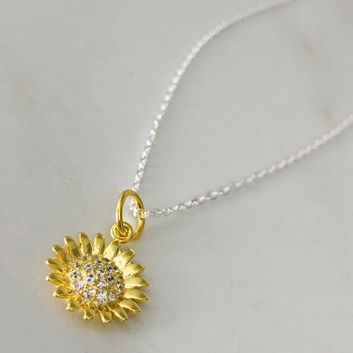 Sunflower Necklace