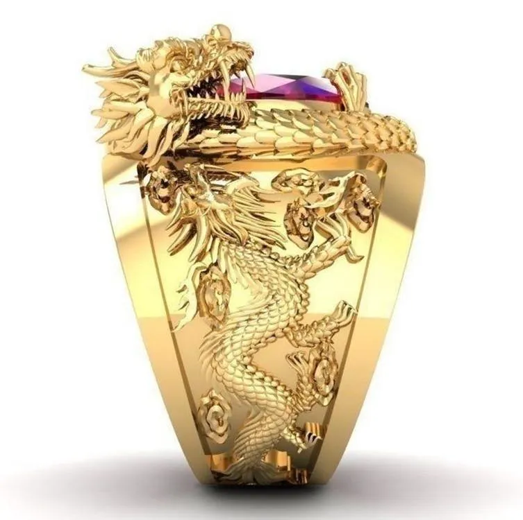 The Celestial Dragon's Ruby Ring