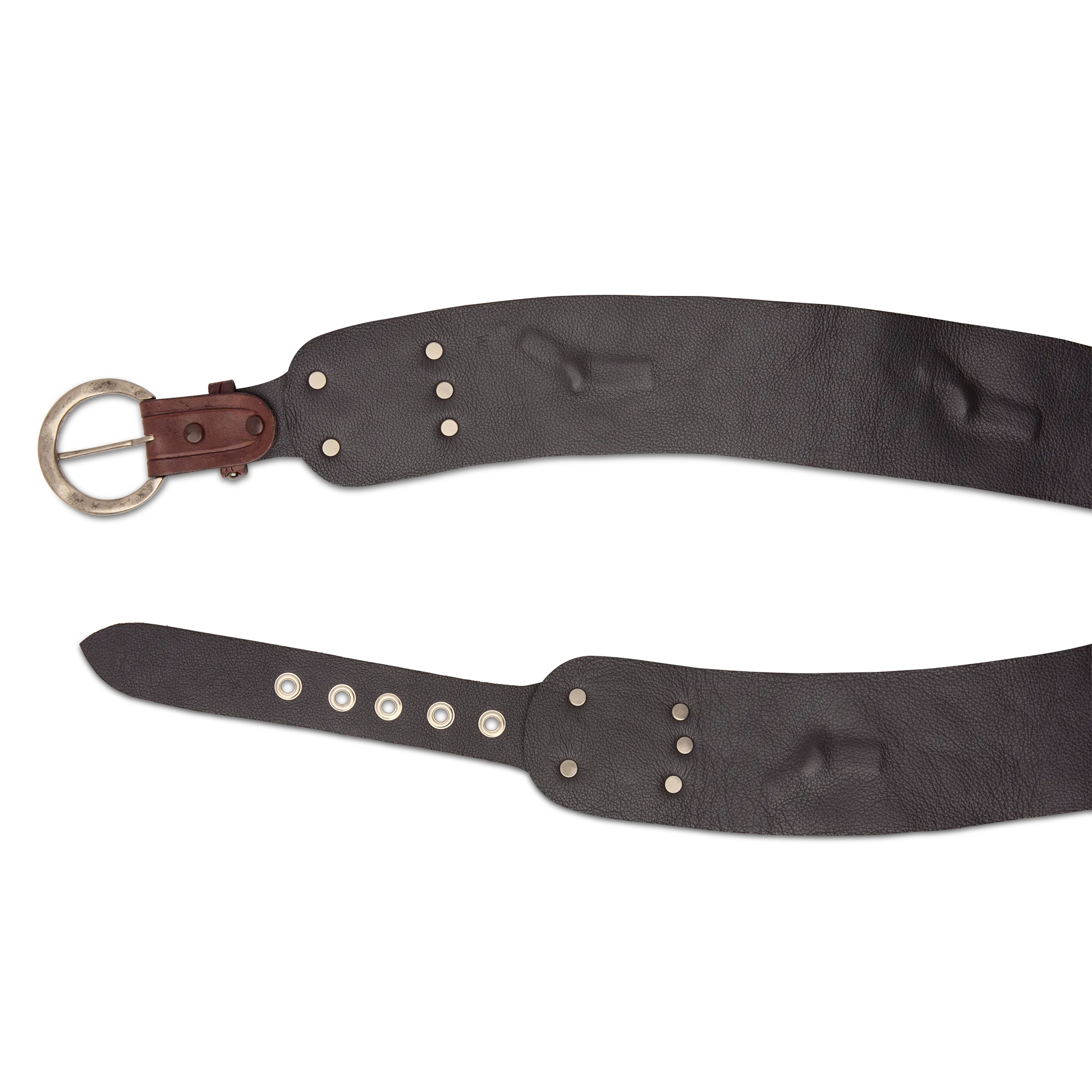 Tooled Belt :: Brown