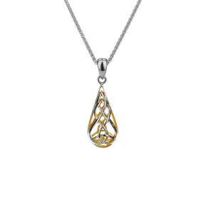 Trinity Teardrop Pendant