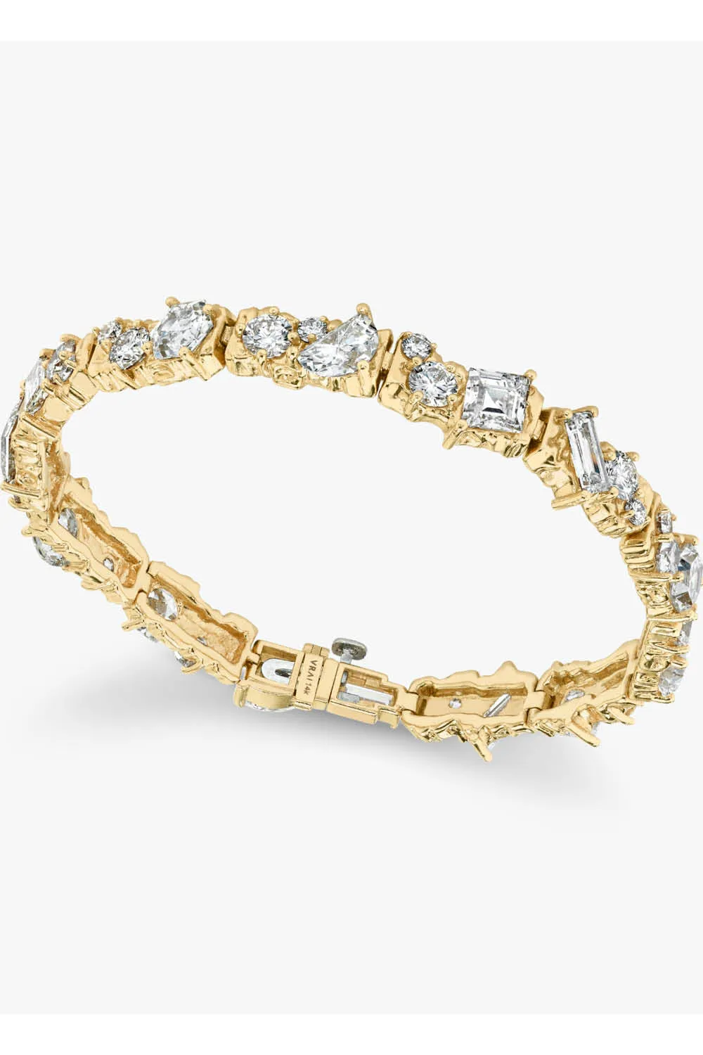 VRAI x RandM Unity Bracelet in Yellow Gold