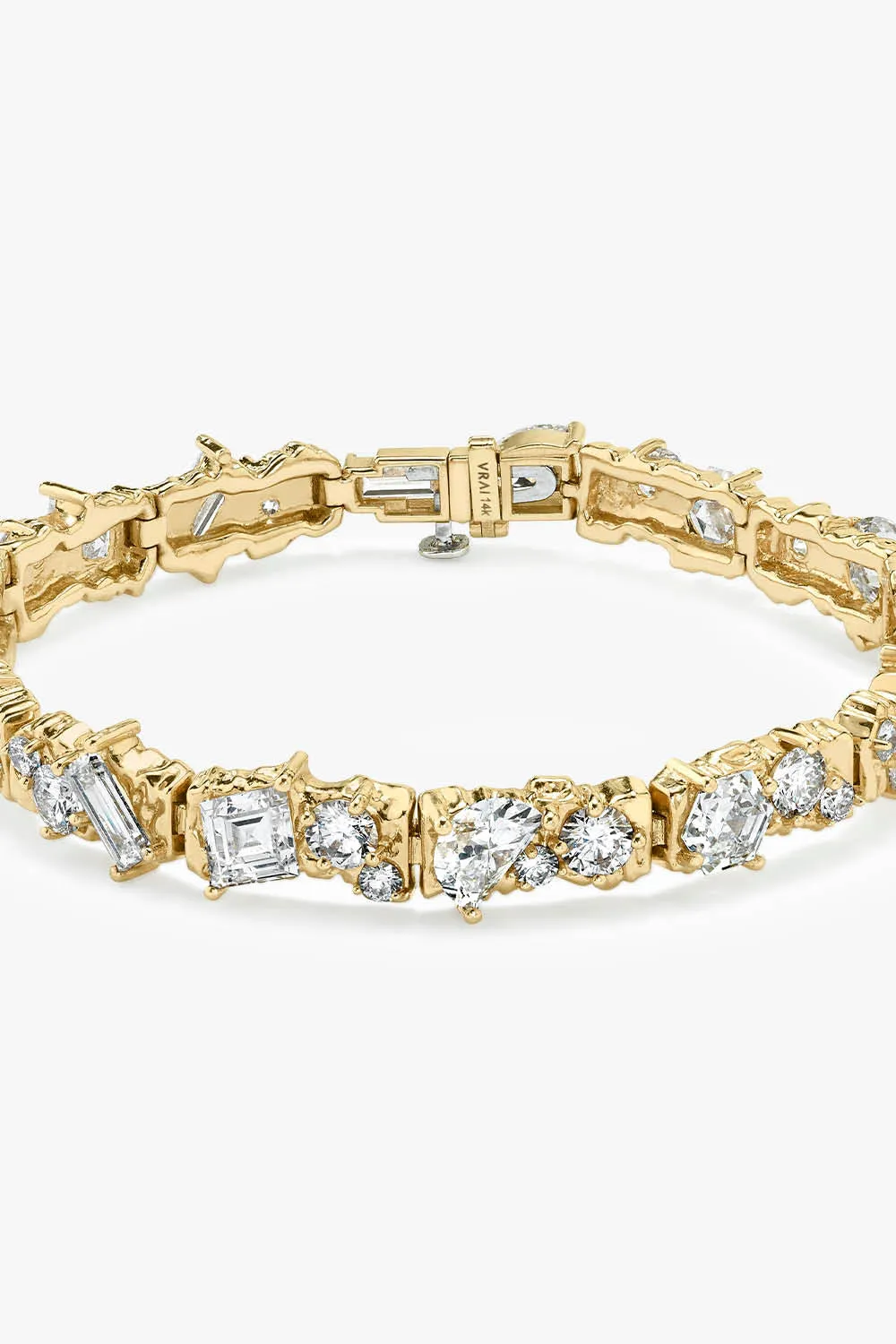 VRAI x RandM Unity Bracelet in Yellow Gold